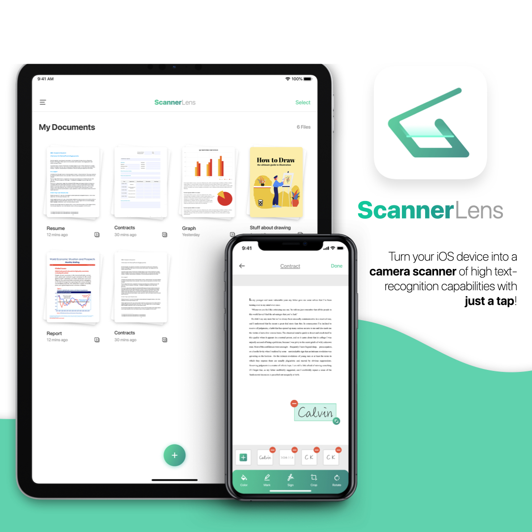 A Camera Scanning App for iOS and iPadOS
