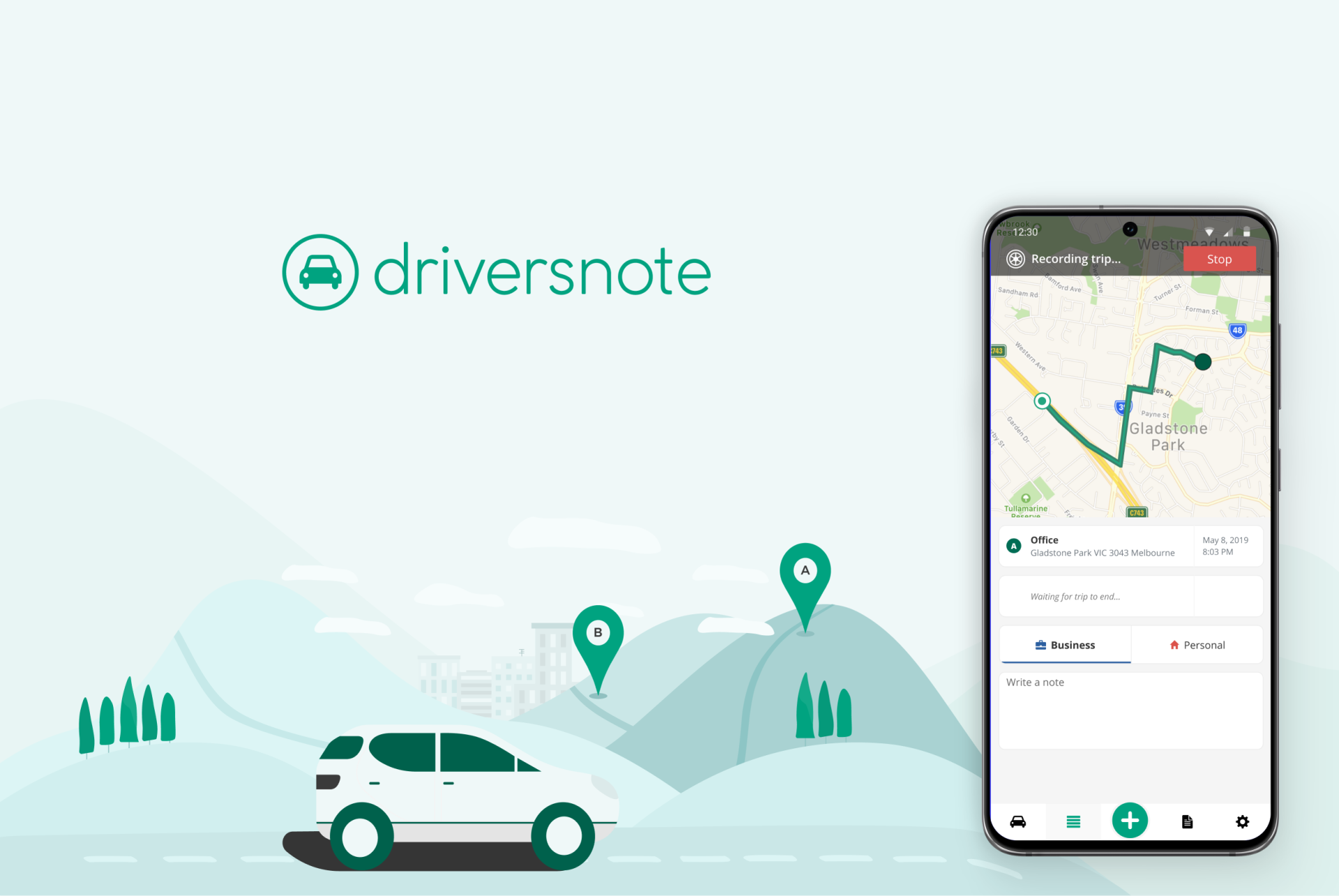 Driversnote App: The Simple Digital Logbook