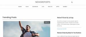 newsreports homepage